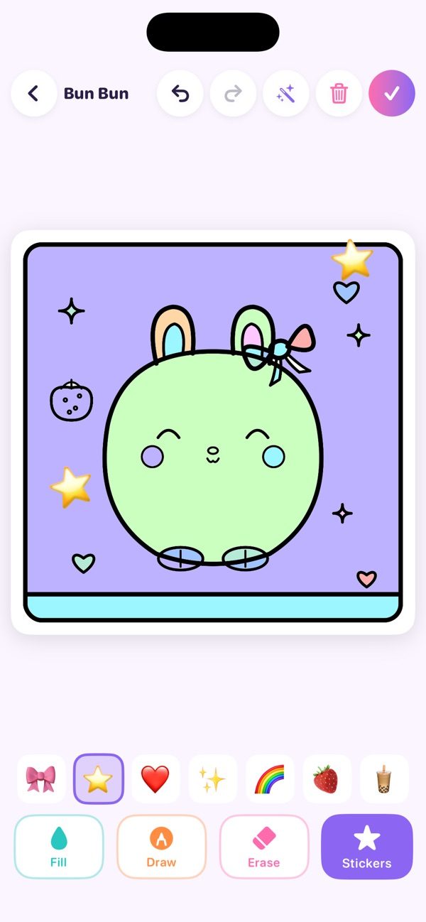 Splash Studio coloring page with stickers