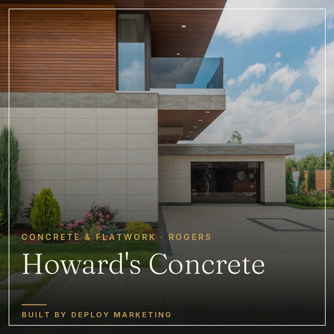Howard's Concrete demo site